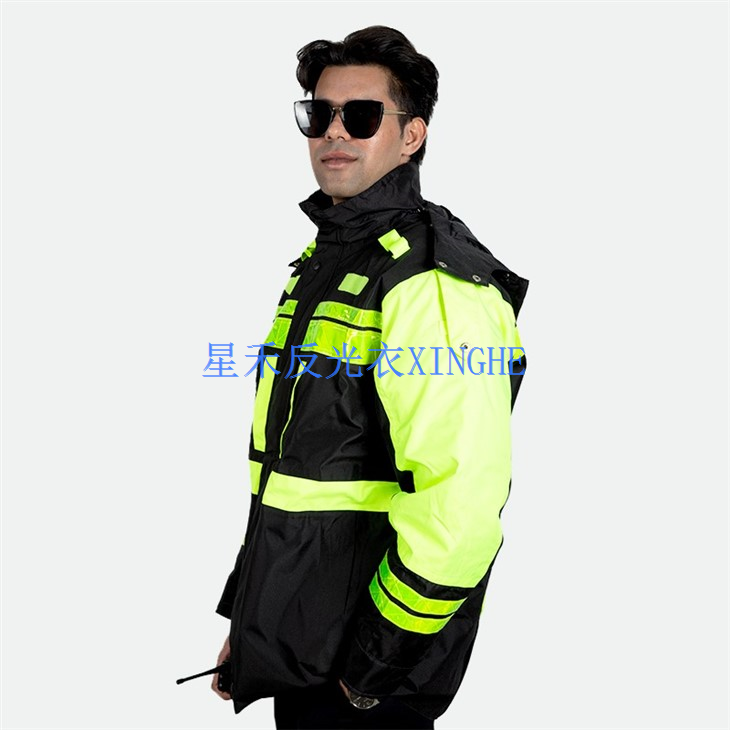 CNSS Reflective Safety Cotton Jacket