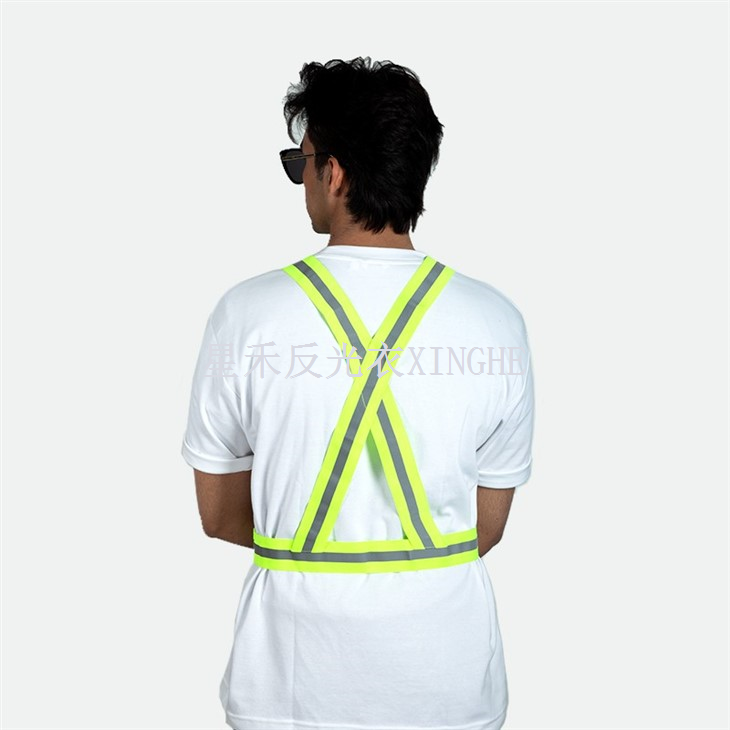 Fluorescent Reflective Belt Safety Vest