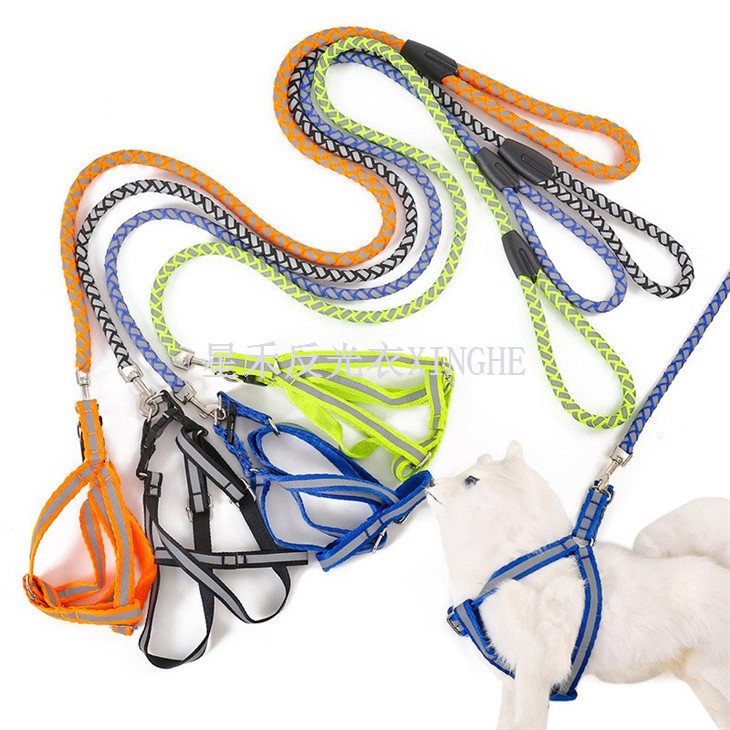 Odblaskowa smycz dla psa