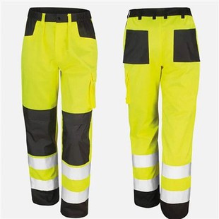 Odblaskowe spodnie ochronne Hi Vis Construction