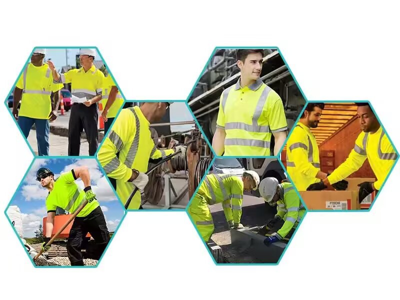 Reflective Safety Polo Work