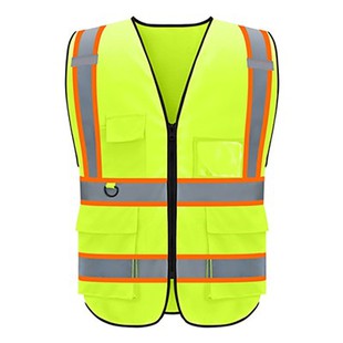 Wysokiej jakości kamizelka bezpieczeństwa budowlanego