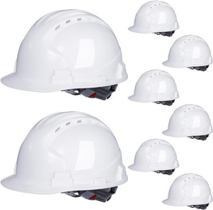 Kask pracownika budowlanego