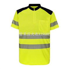 Odblaskowa koszulka ze stójką